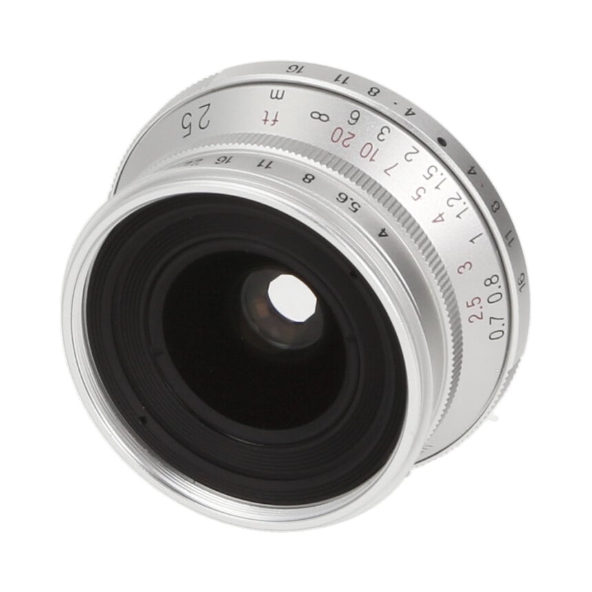 Voigtlander SNAPSHOT-SKOPAR 25mm F4 Silver ��AB��