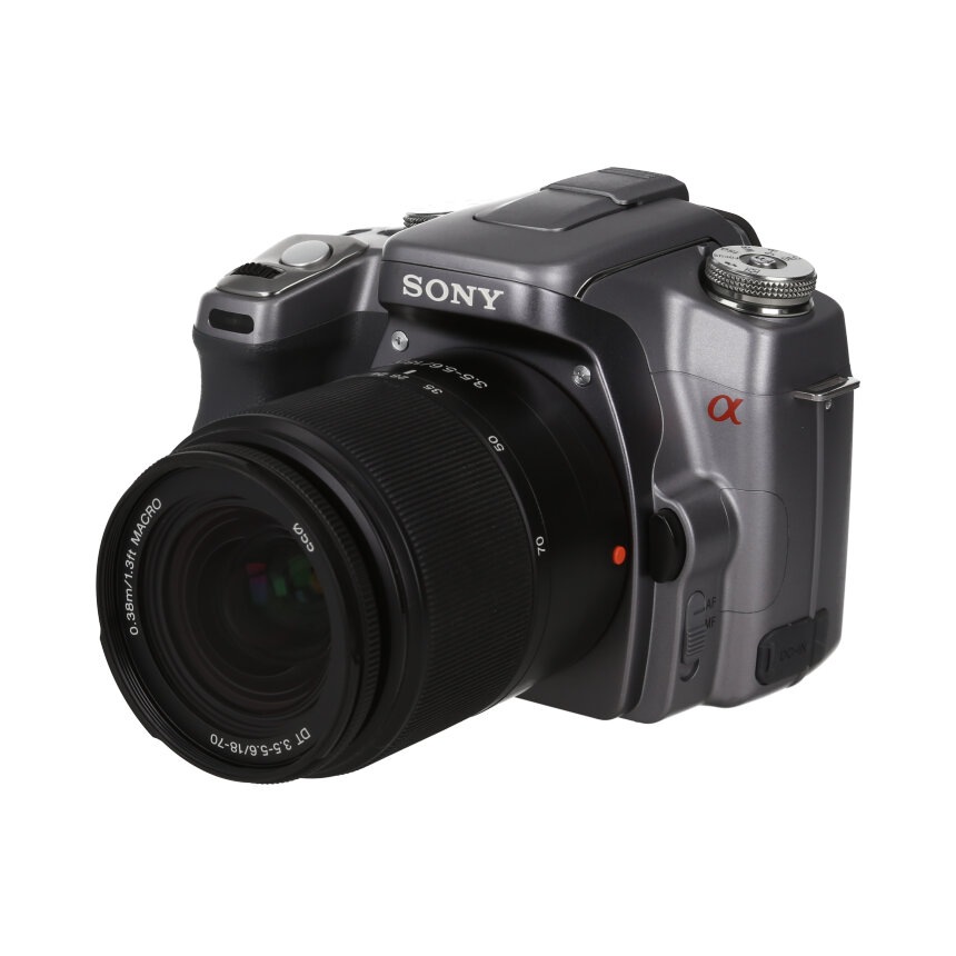 SONY α100 SILVER + DT 18-70mm F3.5-5.6 【B】 | カメラ,ソニー