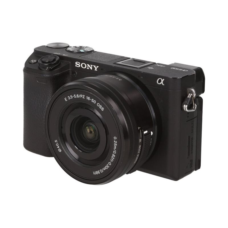 SONY ��6400 �֥�å� + E PZ 16-50 OSS ��B��