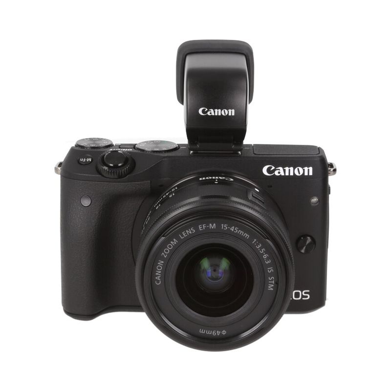 Canon EOS M3 �֥�å� + EVF-DC1 + EF-M15-45mm ��AB��