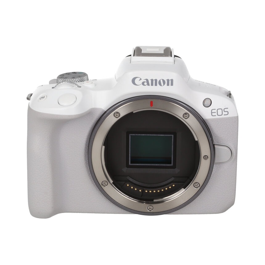 Canon EOS R50 ホワイト + RF-S18-45mm IS STM ホワイト【AB