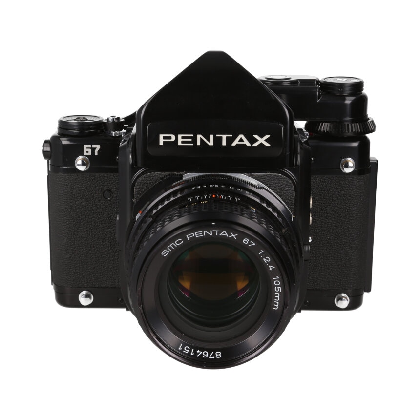 完動品　ペンタックス 67 TTL 後期型 + 105 2.4 PENTAX 67 TTL + SMCペンタ 105㎜ F2.4 【B】 | カメラ,ペンタックス
