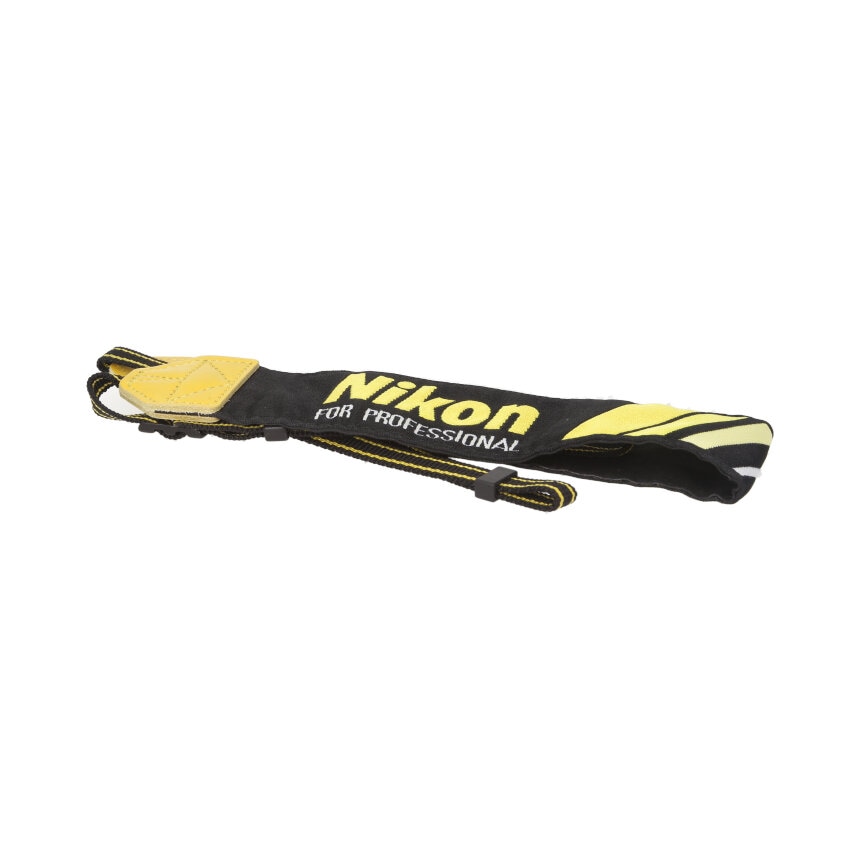 Nikon ストラップ (黄x黒) 【AB】 | アクセサリ,ニコン | 三宝カメラ