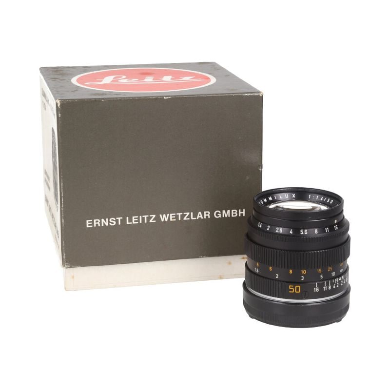 Leica ���ߥ�å��� M50mm F1.4 Black Ver.2 ��AB��
