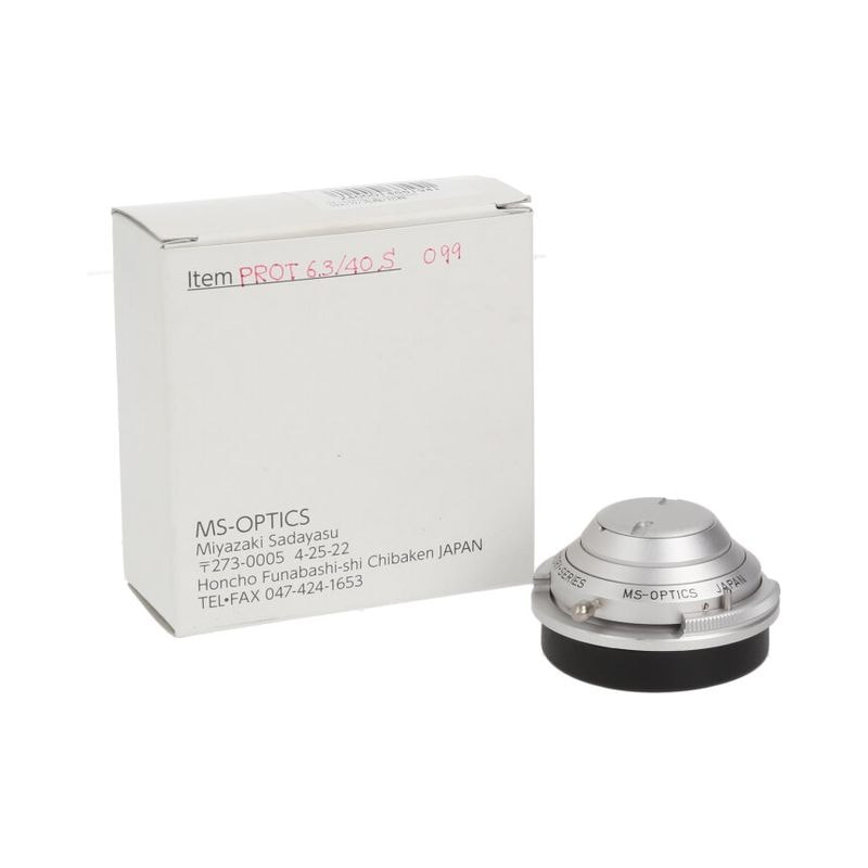 MS-OPTICS HISTRIO-PROT M 40mm F6.3 MC Silver��AB��