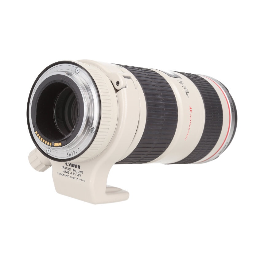 Canon EF70-200mm F4L IS USM + 三脚座AII(W) 【AB】 | レンズ