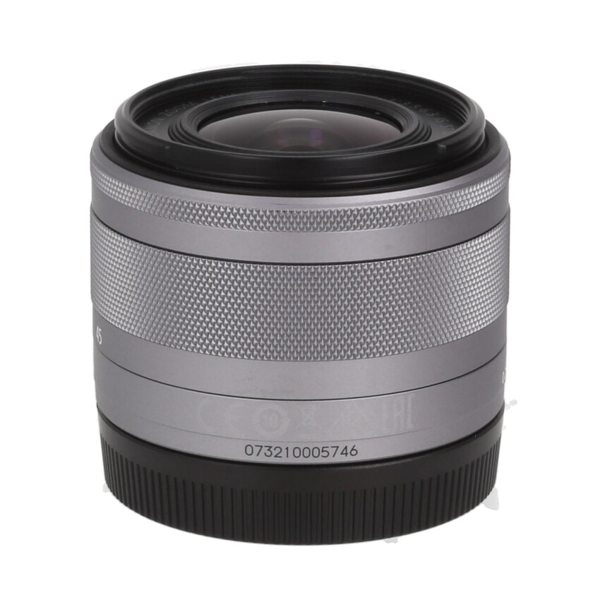 Canon EF-M15-45mm F3.5-6.3 IS STM シルバー【AB】 | レンズ,キヤノン