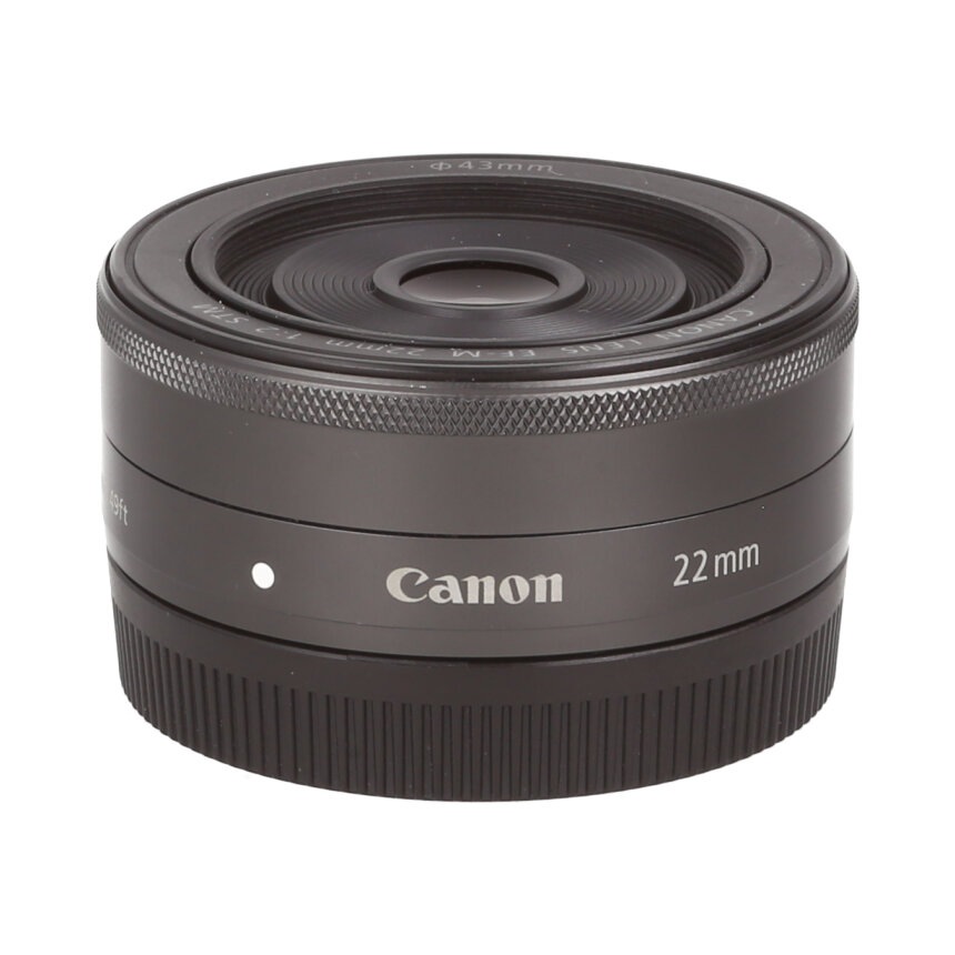 Canon EF-M22mm F2 STM グラファイト 【AB】 | レンズ,キヤノン | 三宝