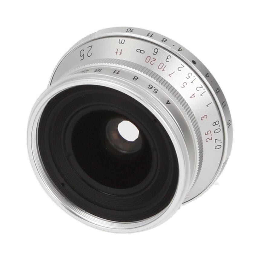 Voigtlander SNAPSHOT-SKOPAR 25mm F4 Silver ��AB��