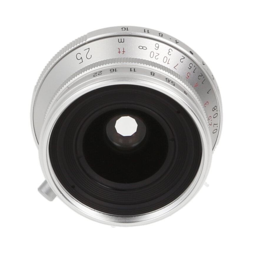 Voigtlander SNAPSHOT-SKOPAR 25mm F4 Silver ��AB��