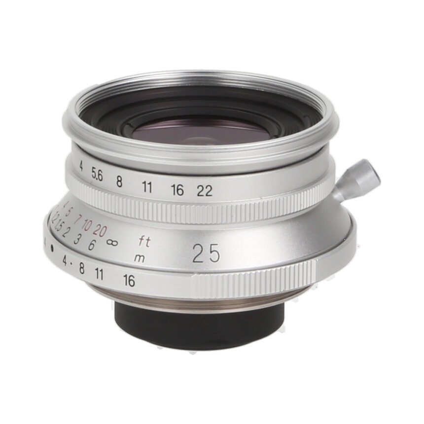 Voigtlander SNAPSHOT-SKOPAR 25mm F4 Silver ��AB��