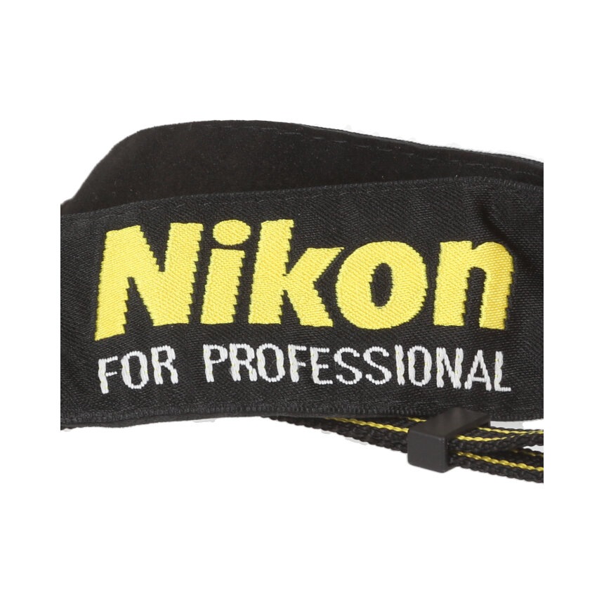 Nikon ストラップ (黄x黒) 【AB】 | アクセサリ,ニコン | 三宝カメラ