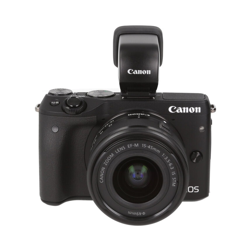 Canon EOS M3 �֥�å� + EVF-DC1 + EF-M15-45mm ��AB��