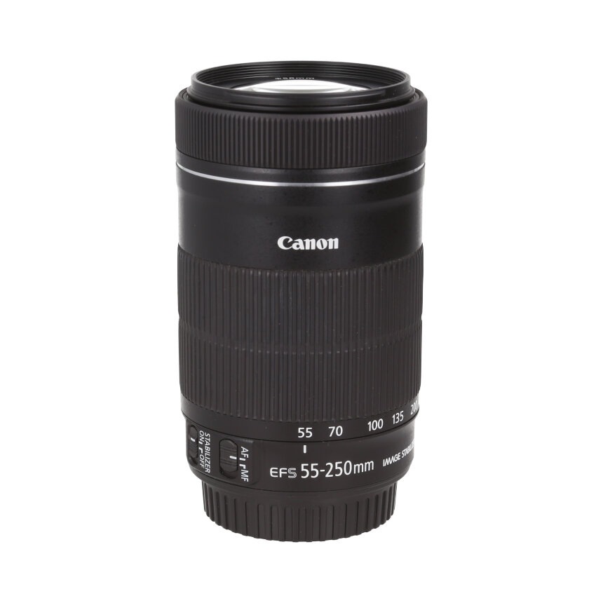 新品級ですが１つチリ 【Canon EF-S 55-250mm IS STM】 Canon EF-S 55-250mm F4-5.6 IS STM 【AB】 | レンズ,キヤノン | 三宝