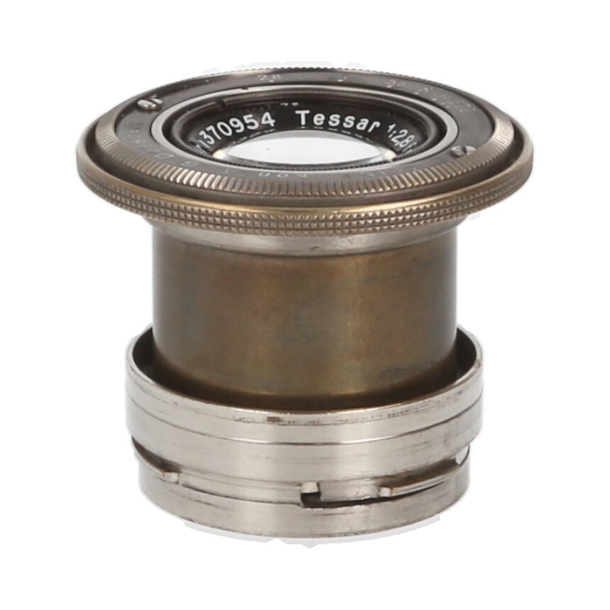 ZEISS Tessar 5cm F2.8 ニッケル 沈胴 (旧CONTAX)【B】 | レンズ