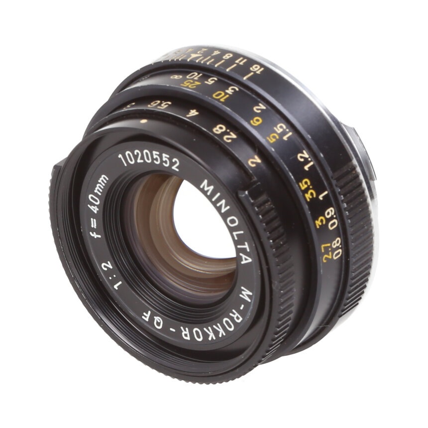 MINOLTA M-ROKKOR 40mm F2 CL�� (L/M) ��B��