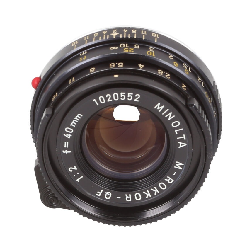 MINOLTA M-ROKKOR 40mm F2 CL�� (L/M) ��B��