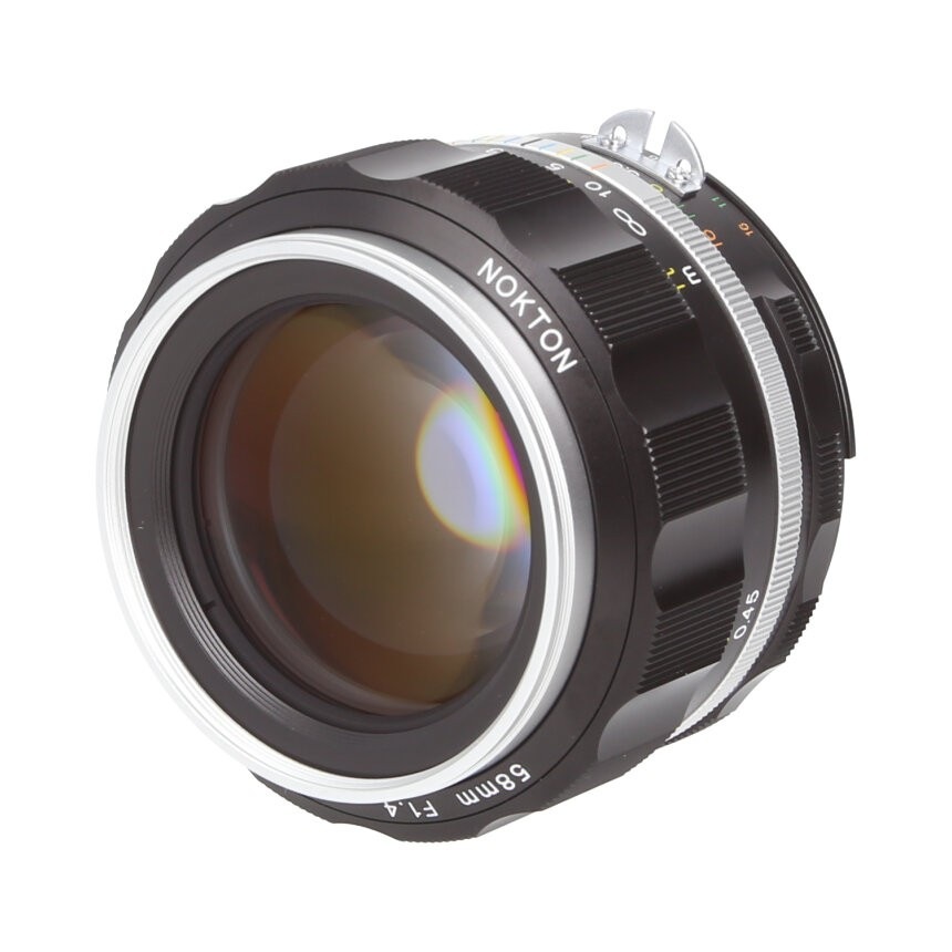 Voigtlander NOKTON 58 Silver F1.4 SL IIs (Ai) A