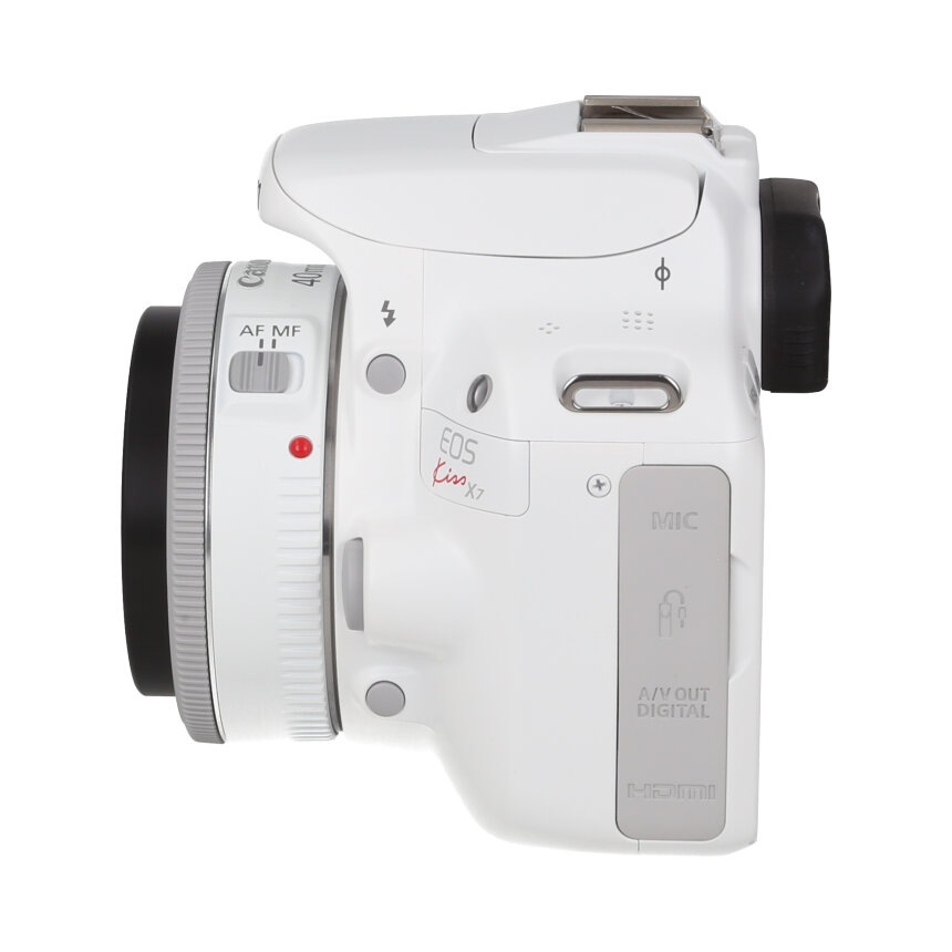 EOSさま専用 Canon EOS KissX7 ホワイトKIT EF40 EF-S18-55IS STM 【B】 | カメラ
