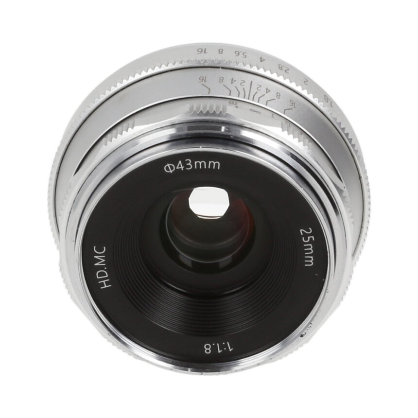  PERGEAR 25mm F1.8��M4/3��Silver�� ��B��