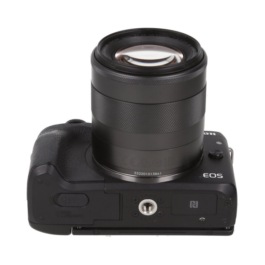 Canon EOS M3 ブラック + EF-M18-55mm + EVF-DC1 【AB】 | カメラ
