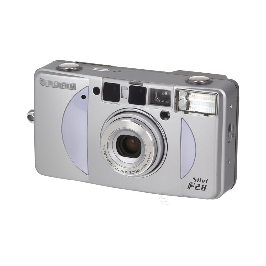 美品 FUJIFILM Silvi F2.8 シルバー コンパクトフィルムカメラ FUJIFILM Silvi F2.8 シルバー 【B】 | カメラ,富士フィルム | 三宝
