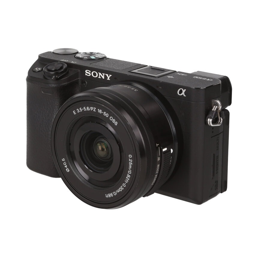 SONY ��6400 �֥�å� + E PZ 16-50 OSS ��B��