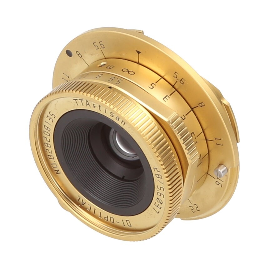 TT Artisan TTArtisan 28 F5.6 GOLD��M�ώ��ݎ� ��S��