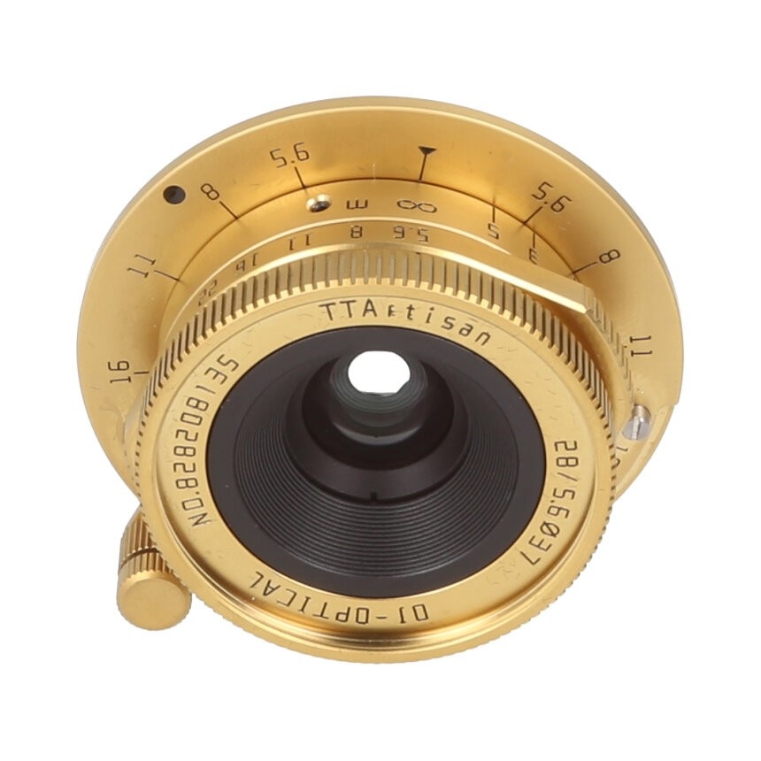 TT Artisan TTArtisan 28 F5.6 GOLD��M�ώ��ݎ� ��S��