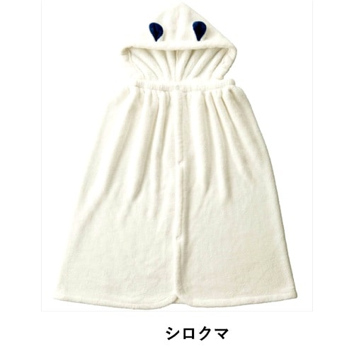 ☆あにまるフード付き巻きタオル