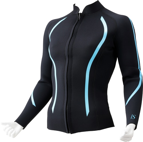 KW-4670　ウェットトップジップレディース2.5㎜（2025.5発売）