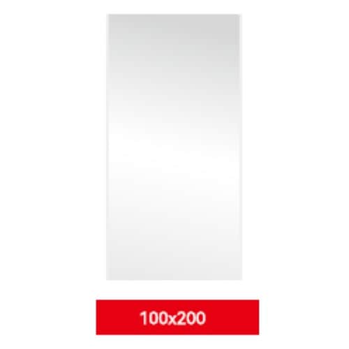 【新商品】軽くて割れない安全な鏡100×200＜連装ミラー＞WH1100200N-2（1台毎送料かかります）