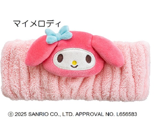 OK-SANBAND サンリオキャラクターズヘアバンド（10枚以上で送料元払い）