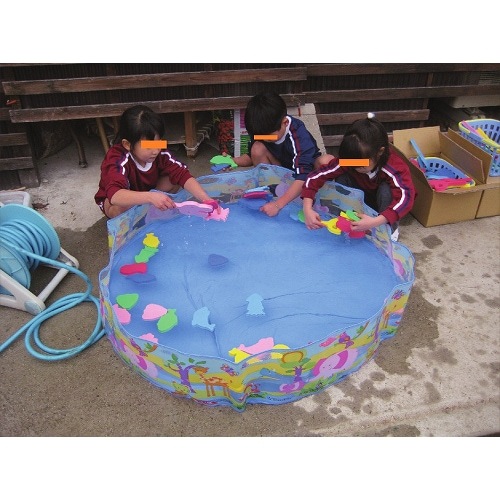 HAJ-0146 プールでお魚すくい　