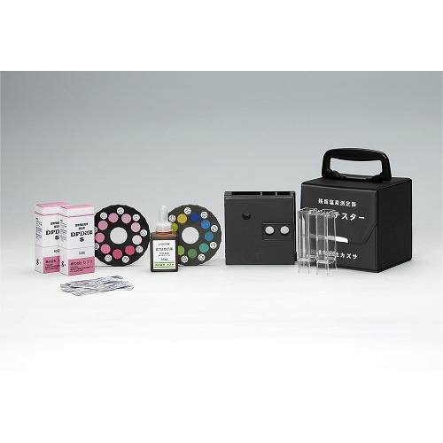 DPD法残留塩素測定器 ファッション エンパテスターS(pH測定器付) DPD法