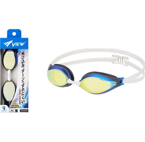 V240SAM　AILEクッション付きレーシングミラーゴーグル　