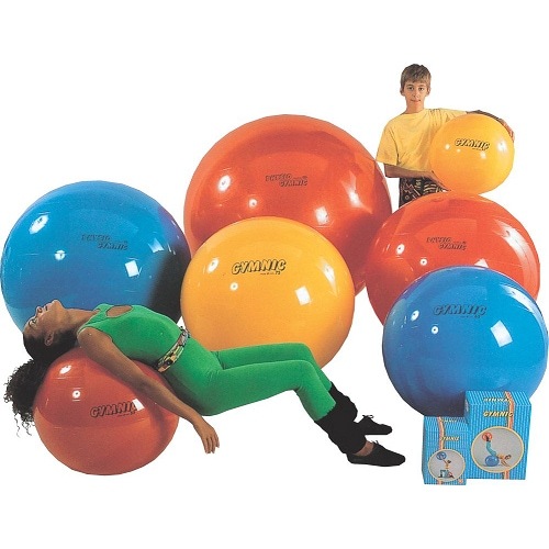 SAF-5580　ギムニクボール　黄75cm