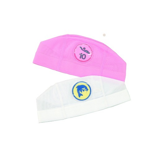 FC-M4　ワッペン用窓付きメッシュキャップ　50φ窓付