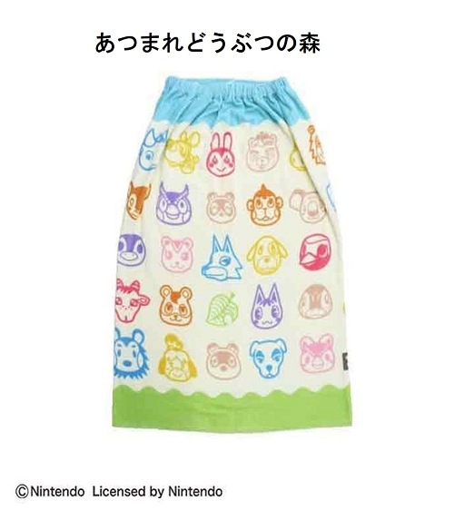 在庫限り☆MS-MAKI-80　キャラクターラップタオル2300（80×110㎝）10枚以上元払い