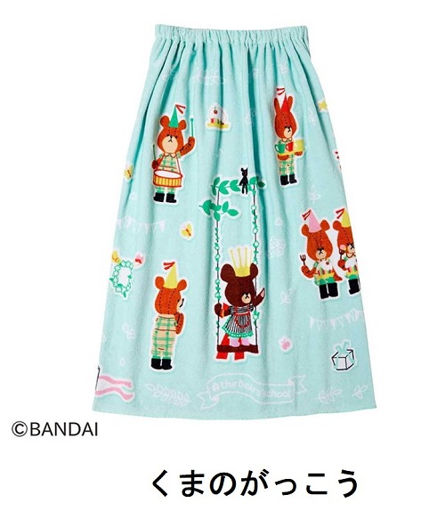 在庫限り☆MS-MAKI-80　キャラクターラップタオル2300（80×110㎝）10枚以上元払い