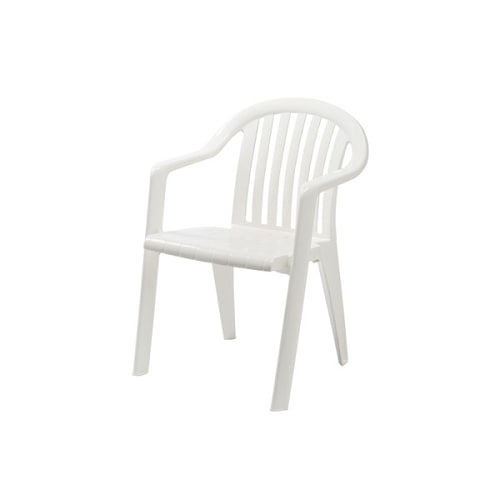 ガーデンチェア　マイアミアームチェア　ホワイト【商品送料別途お問い合わせください。】