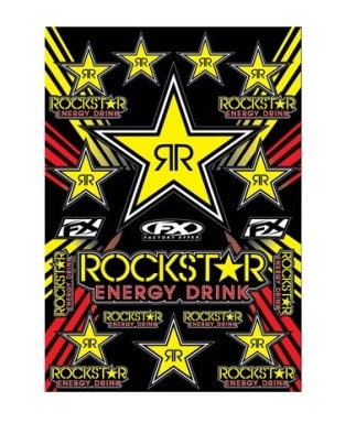 FACTORY FX ロックスター イエロー ステッカーキット | 掲載全商品