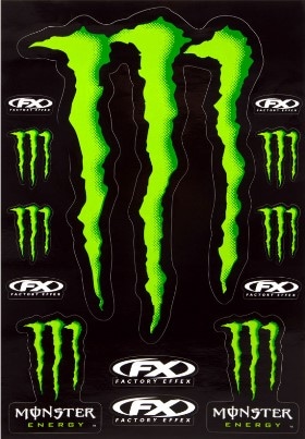 FACTORY FX MONSTER ENERGY ステッカーキット | 掲載全商品 | ジェット