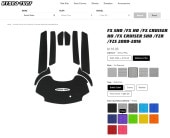 HYDROTURF �ǥå��ޥå� YAMAHA FX SHO(08-11)/FZR&FZS(09-16)/FX HO(10-11) ξ�̥ơ���̵�����ѡ��ץ� CD