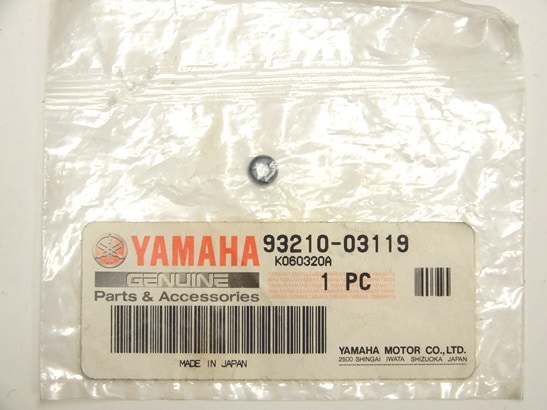 YAMAHA 純正部品 Oリング 248 ＃93210-03119 | インペラ・ポンプ