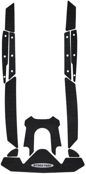 HYDROTURF PRO���꡼�� �ޥåȥ��å� SEA-DOO RXP-X300(2021-2024)  ξ�̥ơ����դ� �֥�å�/�ѡ��ץ� ���åȡ�RAZOR(�쥤����)��