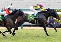 Ｒ7・2025YJSファイナルラウンド・中京第1戦レースパネル　モアリジット（古川奈穂騎手）