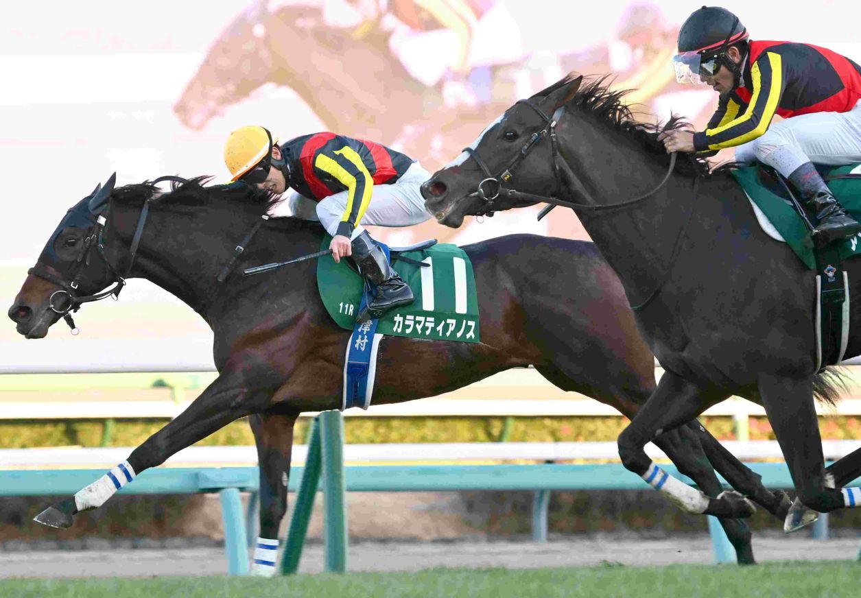 Ｒ8・中山金杯レースパネル　カラマティアノス
