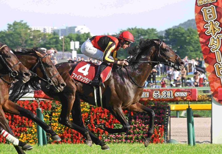 Ｒ8・目黒記念レースパネル　ファイアンクランツ