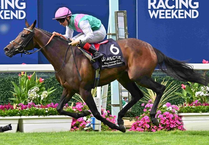Ｒ8・キングジョージ6世＆クイーンエリザベスSレースパネル　カルパナ
